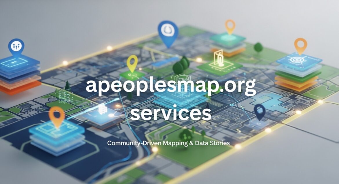 Apeoplesmap.org services: Community Mapping Made Meaningful