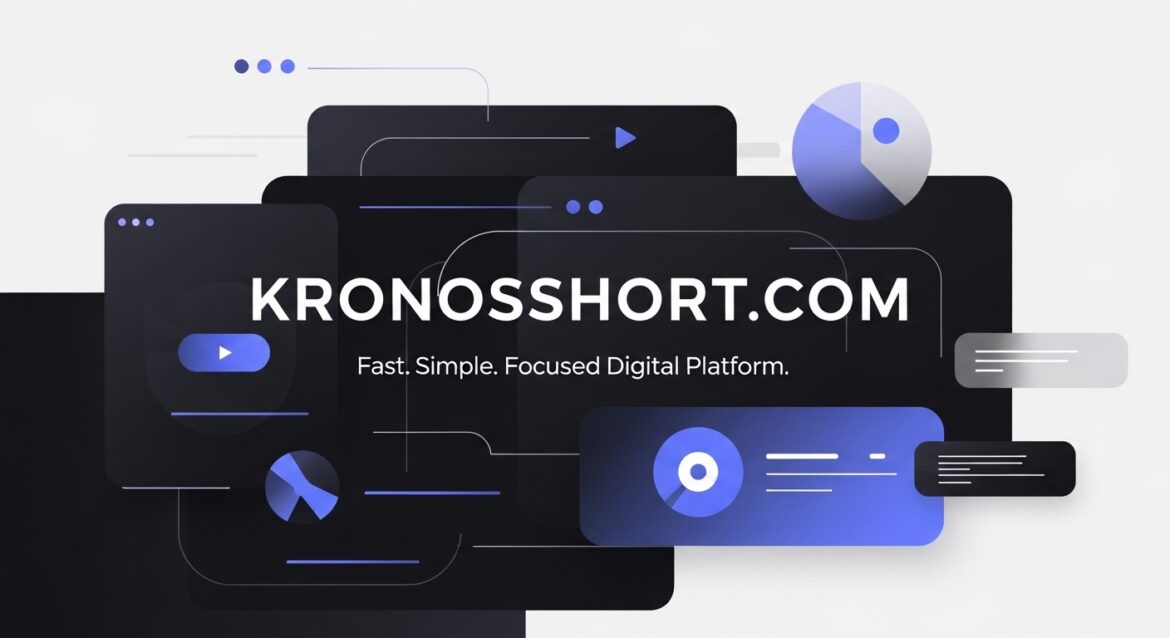kronosshort.com: Complete Guide to Features, Purpose, and User Experience